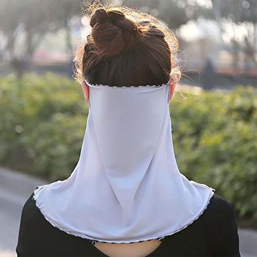 Mountaineering Ice Silk Scarf Headband Hiking Cycling for Sun for Protection Neckerchief Cover Breathable S Men Ice Silk