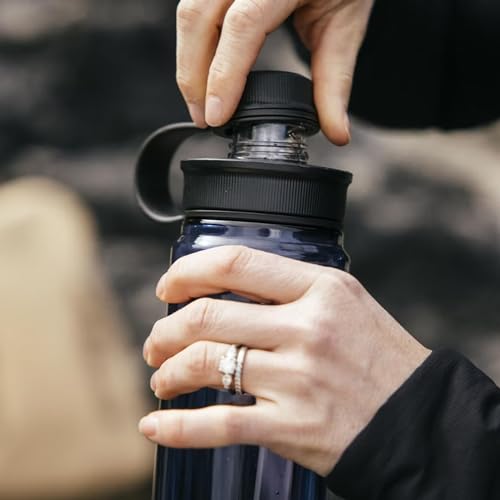 YETI Yonder Water Bottle with Yonder Tether Cap, Lightweight, Leakproof and BPA-Free - color: Clear, size: 25 Ounces