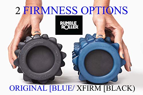 RumbleRoller Extra Firm Foam Roller Deep Tissue Massage Roller for Muscle Recovery (22 Inches Midsize) - size: Midsize