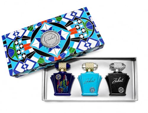 Zakat travel set x 3 pieces Blue: Z6, Z9, Z7 (30ml each) Eau de parfum