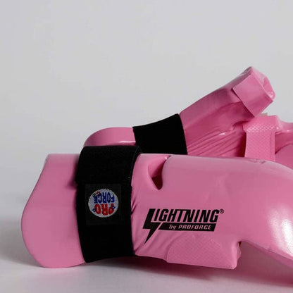 ProForce Lightning Punches Karate/Martial Arts Sparring Gloves - color: Pink, size: Medium