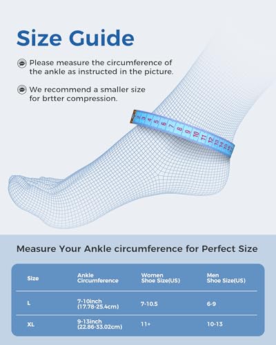 Tolaccea Ankle Ice Pack Wrap PRO for Injuries, Foot Ice Pack for Hot and Cold Therapy, Flexible Cold Pack for Plantar Fasciitis,Swelling,Sprained, ColdFocus for More Cooling X-Large (Pack of 1) - size: XLx1, style: Pro