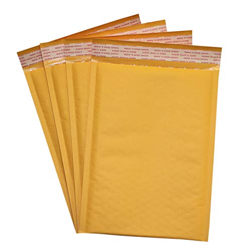 Secure Seal #000 4x8 Kraft Bubble Mailers Padded Shipping Envelopes (Pack of 500) - color: Kraft, size: #000 4x8” 500 Pack