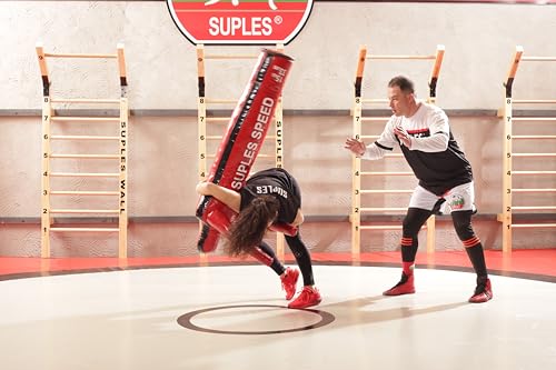 Suples Speed (Stump) Wrestling Dummy – Vinyl Grappling Throw Dummy for MMA, Wrestling, Judo & Combat Sports Training - size: 42 inches x 12"