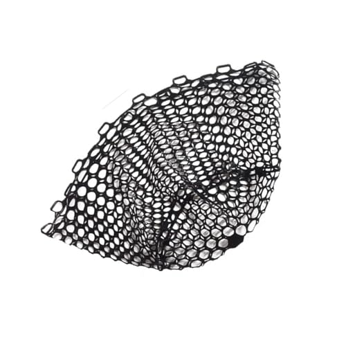 Portable Silicone Landing Net Soft Meshes Wear Fishing Replacement Meshes Net Fishing Tool Accessories Enduring Fishing Replacement Meshes Net - color: C
