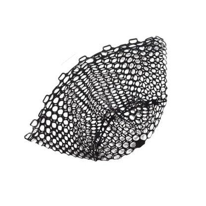Portable Silicone Landing Net Soft Meshes Wear Fishing Replacement Meshes Net Fishing Tool Accessories Enduring Fishing Replacement Meshes Net - color: C