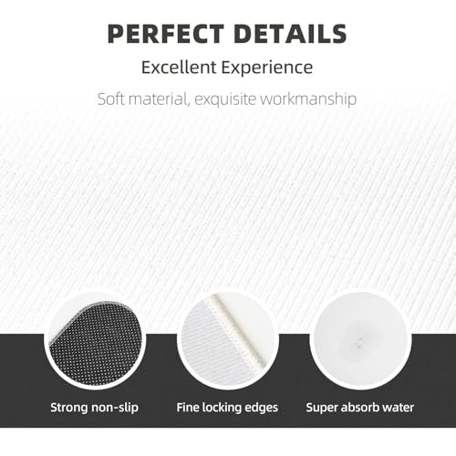Kitchen Mat Set (2-Piece) – Cushioned Comfort, Spotted Jelly Fish Aquarium Life Marine Animals Easy Clean for Kitchen & Laundry