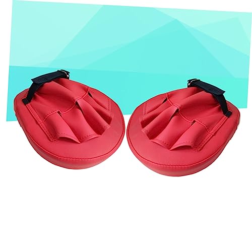 VICASKY Curved Thai Kick Pads Set PU Leather Training Equipment for Kickboxing Taekwondo and Hand Feet Arc Design for Enhanced Focus and Performance