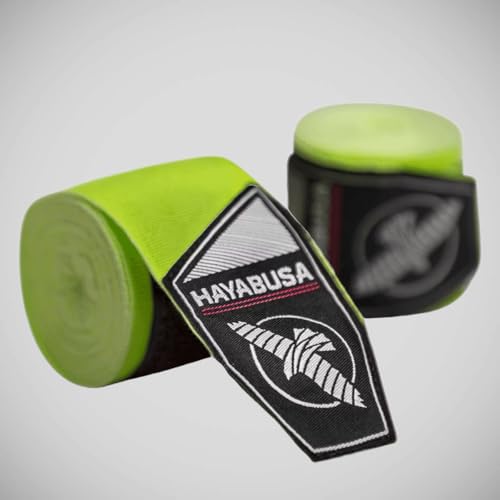 Hayabusa Boxing Hand Wraps Perfect Stretch 4.0 for Men & Women - color: Green