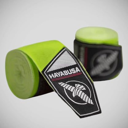 Hayabusa Boxing Hand Wraps Perfect Stretch 4.0 for Men & Women - color: Green