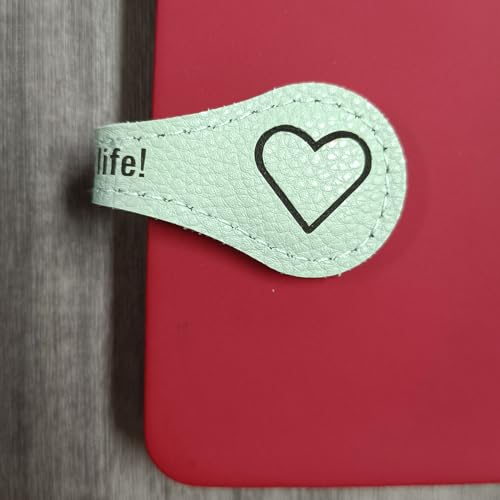 Personalized Magnetic Leather Bookmark, Custom Magnetic Leather Bookmark with Logo Text, Magnetic Bookmarks for Women, Gift for Reader, Book Lover, Men, Women, Friend, Birthday (26 Letters) - color: 26 Letters