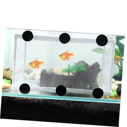 2pcs Fish Hatchery Box Aquarium Separation Net Nylon Incubator Mesh - Large Size
