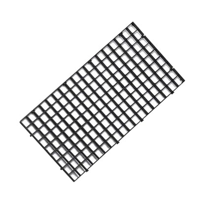 DOITOOL 6pcs Fish Segregation Board for Aquariums Black Net Hatchery for Fry Separation Increases Survival Rate Easy to Install Clamps