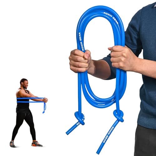 Resistance Bands - 16 Feet Long - 88 lbs Resistance - Strength Training Bands - Elastic Workout Bands - Wrestling Resistance Bands - Fitness & Home Workout Equipment - Resistance Training - color: Blue
