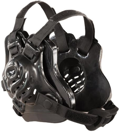Wrestling Headgear - Ear Guard - Ultra Soft Ear and Head Guard - Adult and Youth - The ONE - color: Black/Black/Black, size: Adult