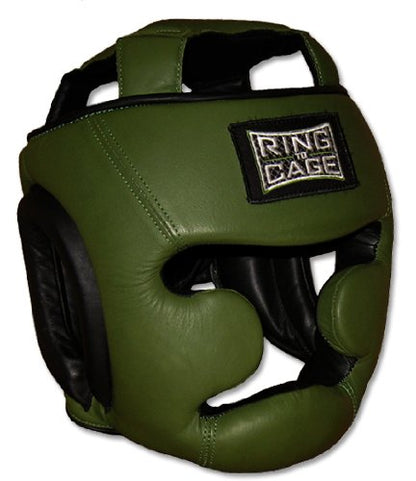 Sparring Headgear-Chin & Cheek for Boxing, Muay Thai, MMA, Kickboxing - size: Standard