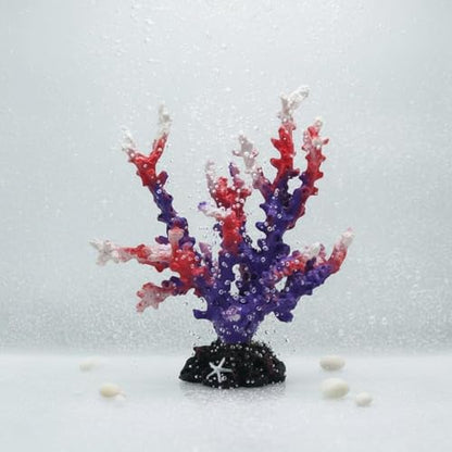 Resin Coral Aquarium Ornament Resistant Aquarium Decoration Easy to Clean Artificial Coral Formation Decoration