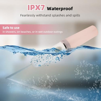 Hibbent Portable Bidet for Travel, High Pressure Handheld Electric Sprayer, Rechargeable Travel Bidet for Women & Men, Personal Hygiene Cleaning, Soothing Postpartum Care, Pink - color: Pink
