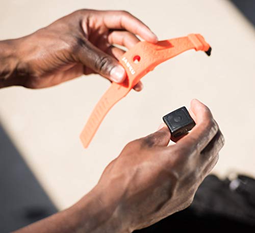 JAWKU Speed - The First Wearable to Measure Sprint Speed, Agility, Reaction Time/Test, Train and Track Performance - color: Black