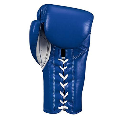 Pro Mex Pro Lace Training Gloves V 3.0 - color: Blue, size: 16 oz