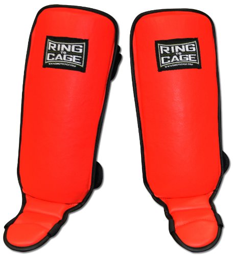 Kids Grappling Shin in-Step Guard for MMA, Muay Thai, Kickboxing - size: Medium