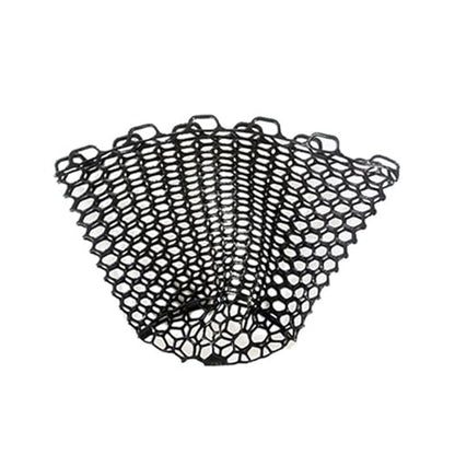 Portable Silicone Landing Net Soft Meshes Wear Fishing Replacement Meshes Net Fishing Tool Accessories Enduring Fishing Replacement Meshes Net - color: New 2016