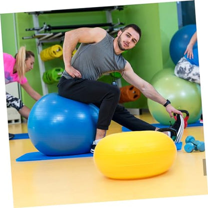 Toddmomy Professional Yoga Ball Multi Use Accessory for Core Strength Balance Conditioning for and Rehabilitation Durable Design