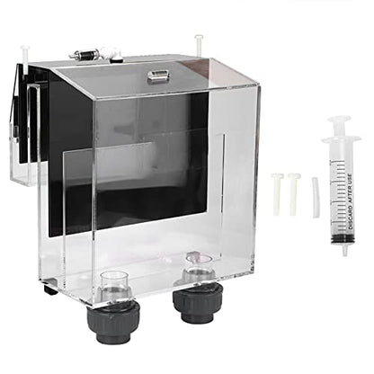 Self-Start Overflow Box - Acrylic Fish Siphon Overflow Box for Efficient Water Circulation
