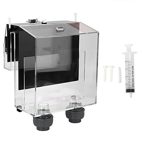 Self-Start Overflow Box - Acrylic Fish Siphon Overflow Box for Efficient Water Circulation