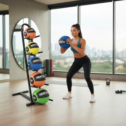 Vertical Medicine Ball Rack