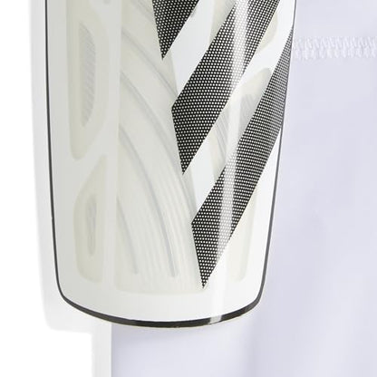 adidas Unisex Adult Tiro Soccer Shin Guards - color: White/Black/Silver Metallic/League, size: Small