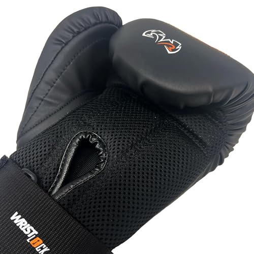 RIVAL Boxing RB1 Ultra Bag Gloves, 20th Anniversary Edition, High-Density Multi-Layered Padding and Signature Wrist Lock Strapping System - color: Black, size: Small