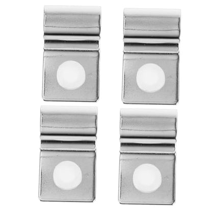 NOLITOY 3sets Aquarium Top Cover Clips 10mm Fish Tank Glass Clip Easy to Use Mounting Holders 4pcs*3