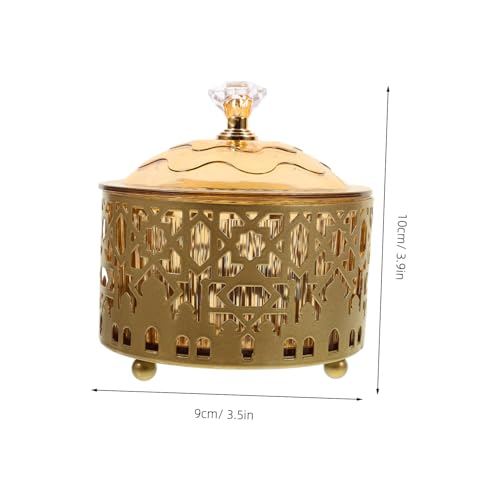 Candy Tray for Eid Mubarak Ramadan Elements Serving Plate Decorative Snack Holder for Parties Multi-Purpose Food Tray for Home Decor Organization