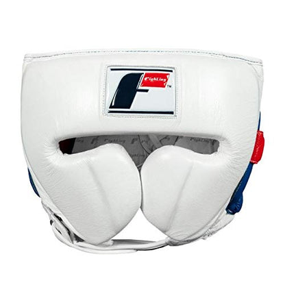 Fighting Leather Sparring Headgear - Boxing Headgear, MMA Gear Headgear, Sparring Gear, Headgear Boxing, Sparring Boxing Head Gear, Sparring Headgear, Muay Thai Headgear - size: Large