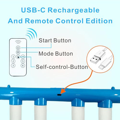 Reflex Drop Sticks Challenge Game with Remote Control - 3 Adjustable Speed Modes, Light-Up Hand-Eye Coordination & Reaction Training Toy, Fun Glowing Catch Game for Kids & Adults