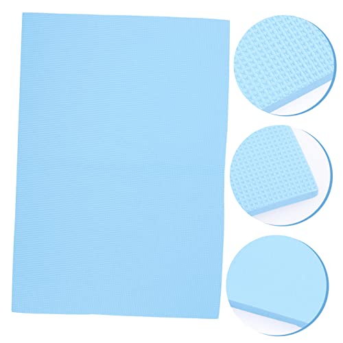 Mikikit Reptile Terrarium Cushioning Mat Thickened Nonslip Aquarium Bottom Pad Fish Tank Mat for Enhanced Heat Preservation and Shock Absorption - color: Blue