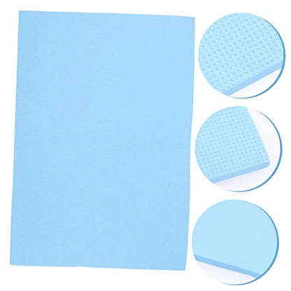 Mikikit Reptile Terrarium Cushioning Mat Thickened Nonslip Aquarium Bottom Pad Fish Tank Mat for Enhanced Heat Preservation and Shock Absorption - color: Blue