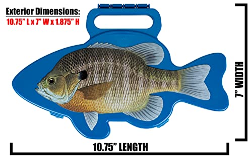 Flambeau Outdoors Wild Bite Fishing Tackle Box Kit - size: One Size, style: Blue Gill