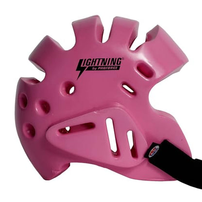 ProForce Lightning Karate/Martial Arts Sparring Headgear (Pink, X-Large (Head Circ: 23.5-24")