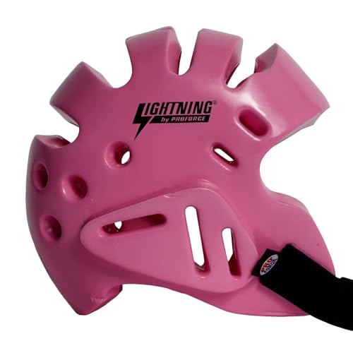Proforce Lightning Headgear - color: Pink, size: Youth