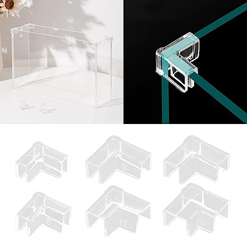 4PCS Fish Edges Protector Clear Fish Tools Clear Aquarium Fish Glass Cover Protector Easy Install - 8mm - size: 8mm