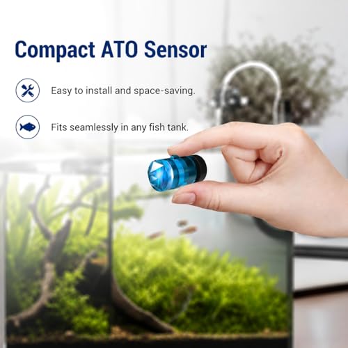 MagTool Auto Top Off System for Saltwater Aquarium, ATO Aquarium Auto Top Off with Dual Optical Sensor for Reef & Fresh Tanks -Blue | Automatic water level control for reef, saltwater and freshwater tanks with dual optical sensors for accurate top-off. -