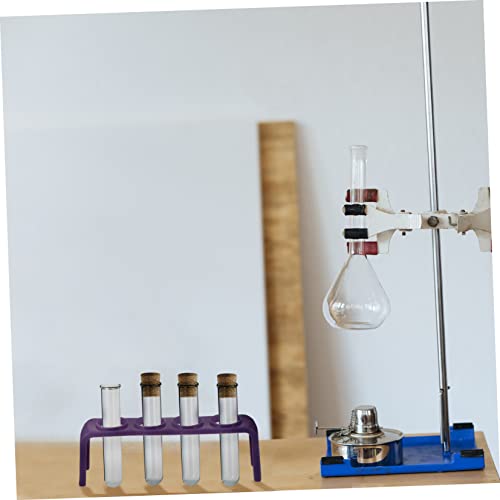 4pcs Test Tube Racks Laboratory Tube Shelf Test Holder School Teaching Aids Mailings