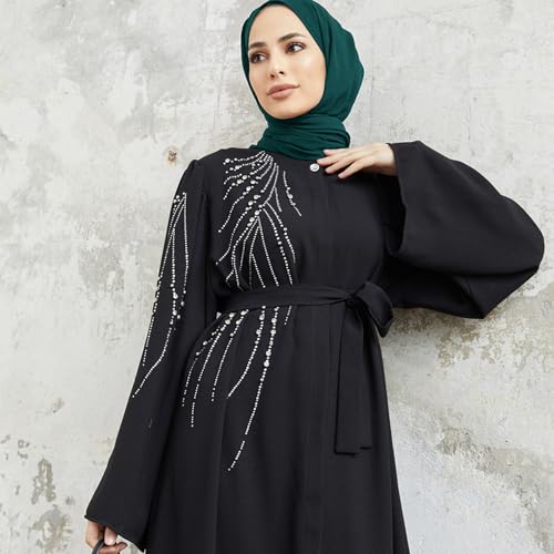 Women Kaftan Dress Prayers Full Cover Robe Women Abayas Portable Prayer Set