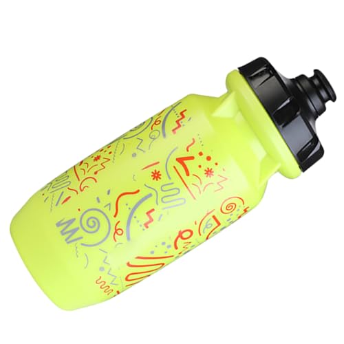 Squeeze Cycling Sports Water Bottle for Biking and Outdoor Activity, Cycling Squeeze Bicycles Bicycles - color: Yellow