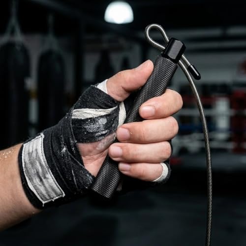 HUEY Professional Racing Speed Jump Rope - Boxer Verified - High Speed Ball Bearings