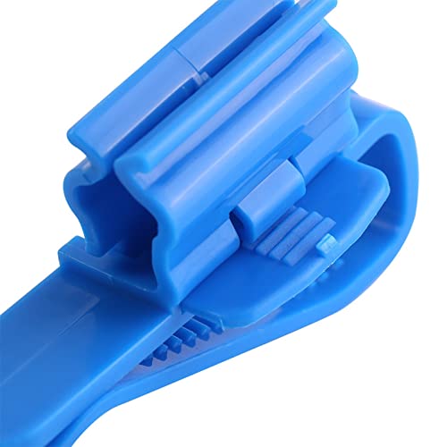 Water Pipe Clip Plastic Hose Holder Adjustable Tube Clamp for 8mm to 16mm Hose 2 Pack Fish Tank Water Change Clip for Bucket Aquarium Mount