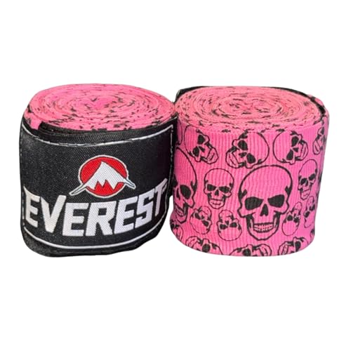 Mexican Style Hand Wraps 180" Semi-Elastic Boxing Wraps with Thumb Loop, Inner Gloves Bandages for Muay Thai, Kickboxing, Grappling
