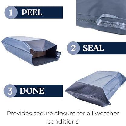 Large Shipping Bags | 17" x 24" | Self Sealing Jumbo Poly Mailers | 25 Large Mailing Bags for Shipping Clothes, Shoes or Posting Packages. Self Adhesive Strong Seal, Waterproof and Tamperproof - size: 17x24 - 25 Bags